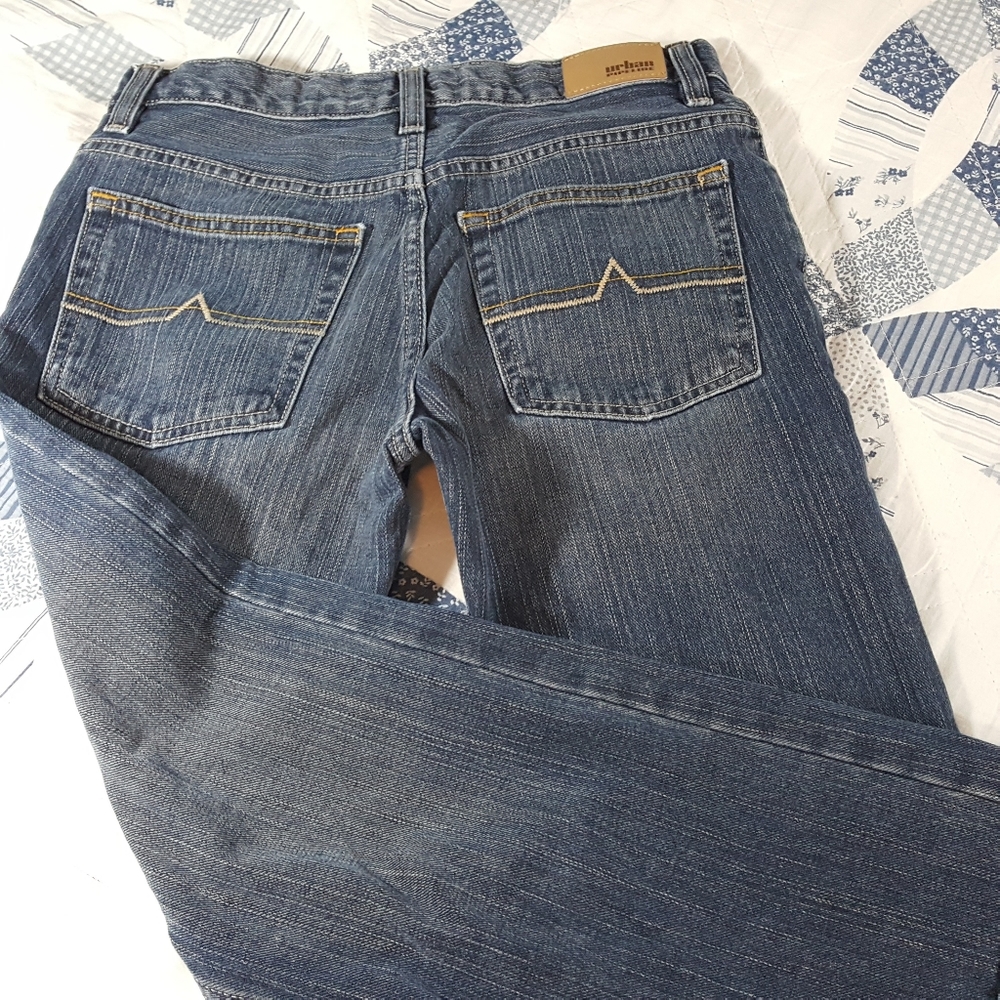 Urban pipeline denim blue jeans size 10